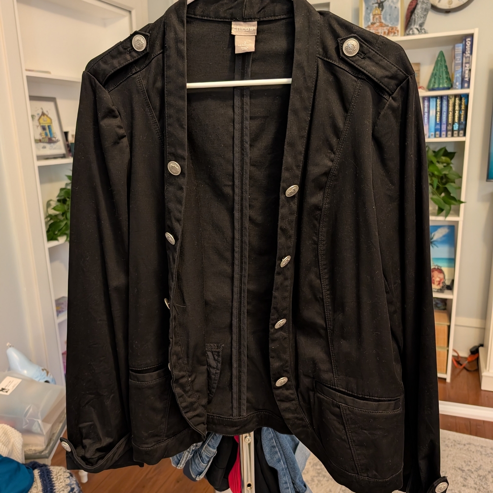 Chico's Classic Black Jacket